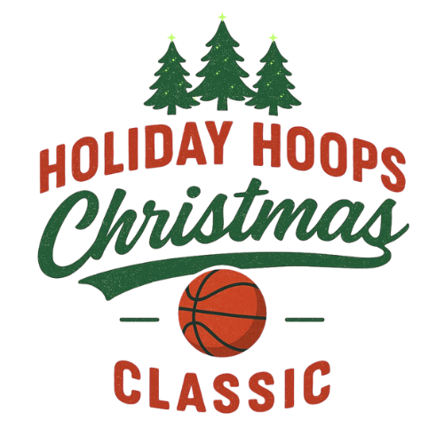 Holiday Hoops Classic Christmas tournament logo